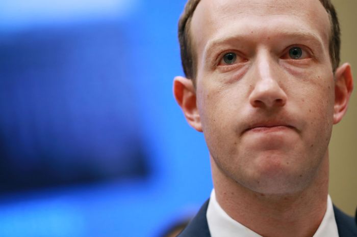 La imagen muestra a Mark Zuckerberg, CEO de Facebook.