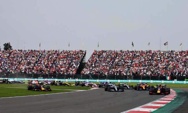 El circuito del Gran Premio de México