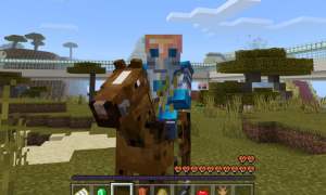 como hacer montura minecraft caballo