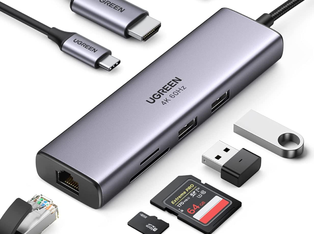 Adaptador multipuerto de UGREEN