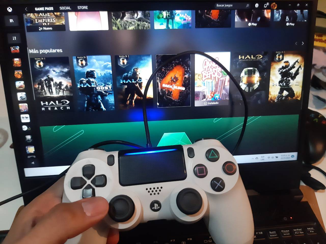 Cómo conectar un mando de la PS4 al PC