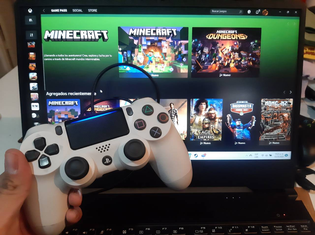 Cómo conectar un control de PS4 a la PC para usarlo en Game Pass