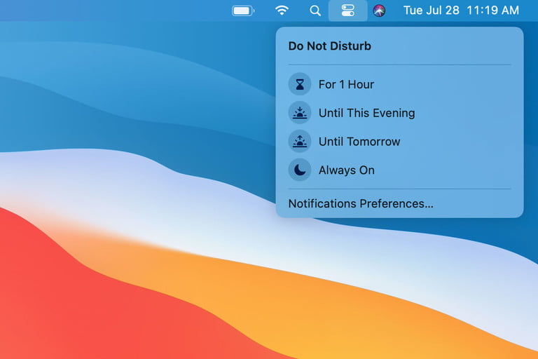 Cómo Cómo usar Control Center en macOS Big Sur, configuración a profundidad.