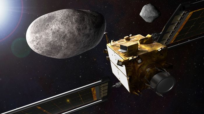 despega primera nave de la nasa que desviar un asteroide dart
