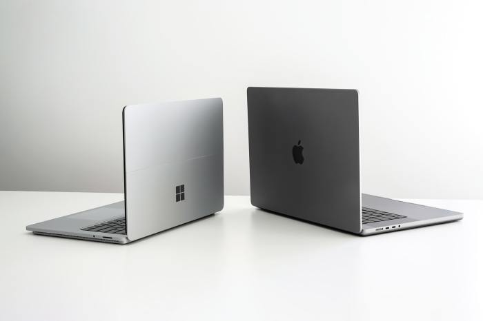 Computadoras Mac y Windows