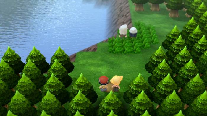 Una imagen del videojuego Pokémon Diamante Brillante