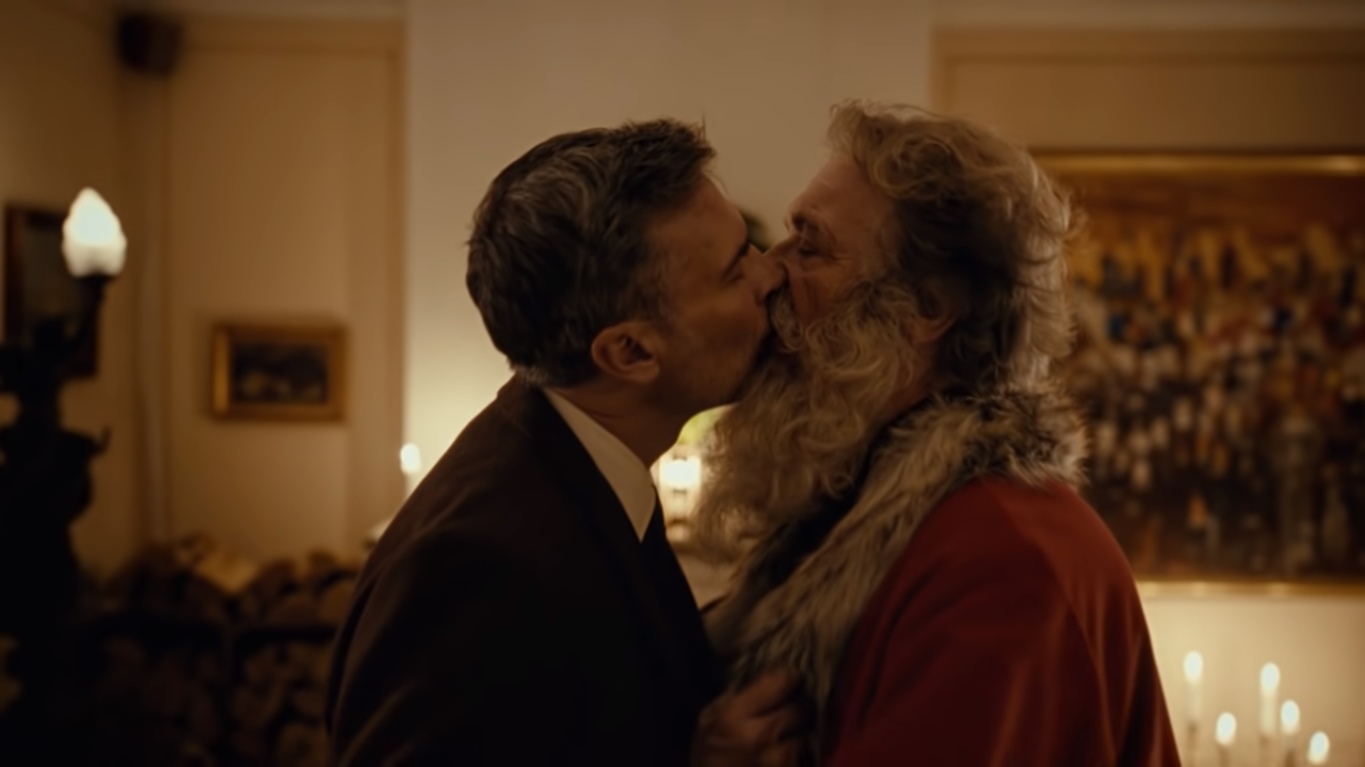 Spot noruego de Santa Claus