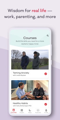 Captura de pantalla de Diez por ciento más feliz en Google Android 3