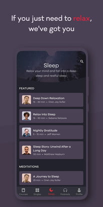 Captura de pantalla de Diez por ciento más feliz en Google Android 1