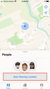 Cómo usar la aplicación Find My en el iPhone 3