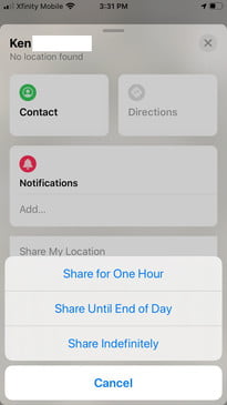 Cómo usar la aplicación Find My en iPhone 5