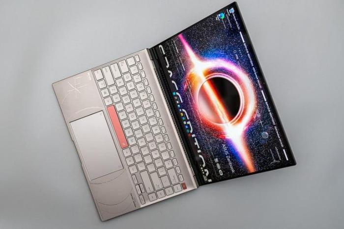 Una imagen de la Asus Zenbook 14X OLED Space Edition