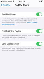 Cómo usar la aplicación Find My en la configuración del iPhone 4