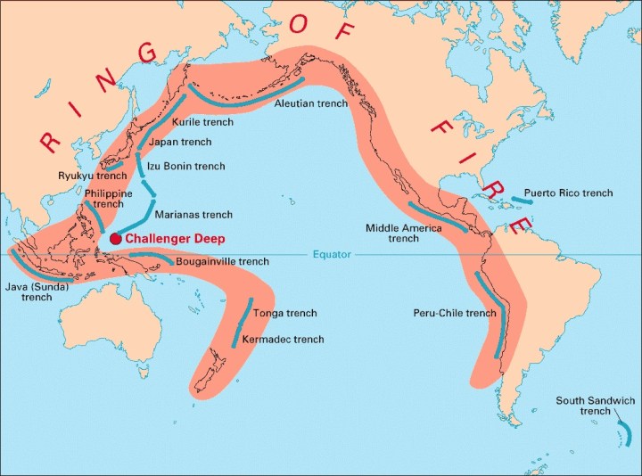 Cinturón Fuego del Pacífico: cuna terremotos y volcanes Digital Trends Español