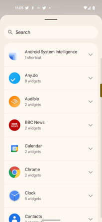 Aplicaciones con widgets.