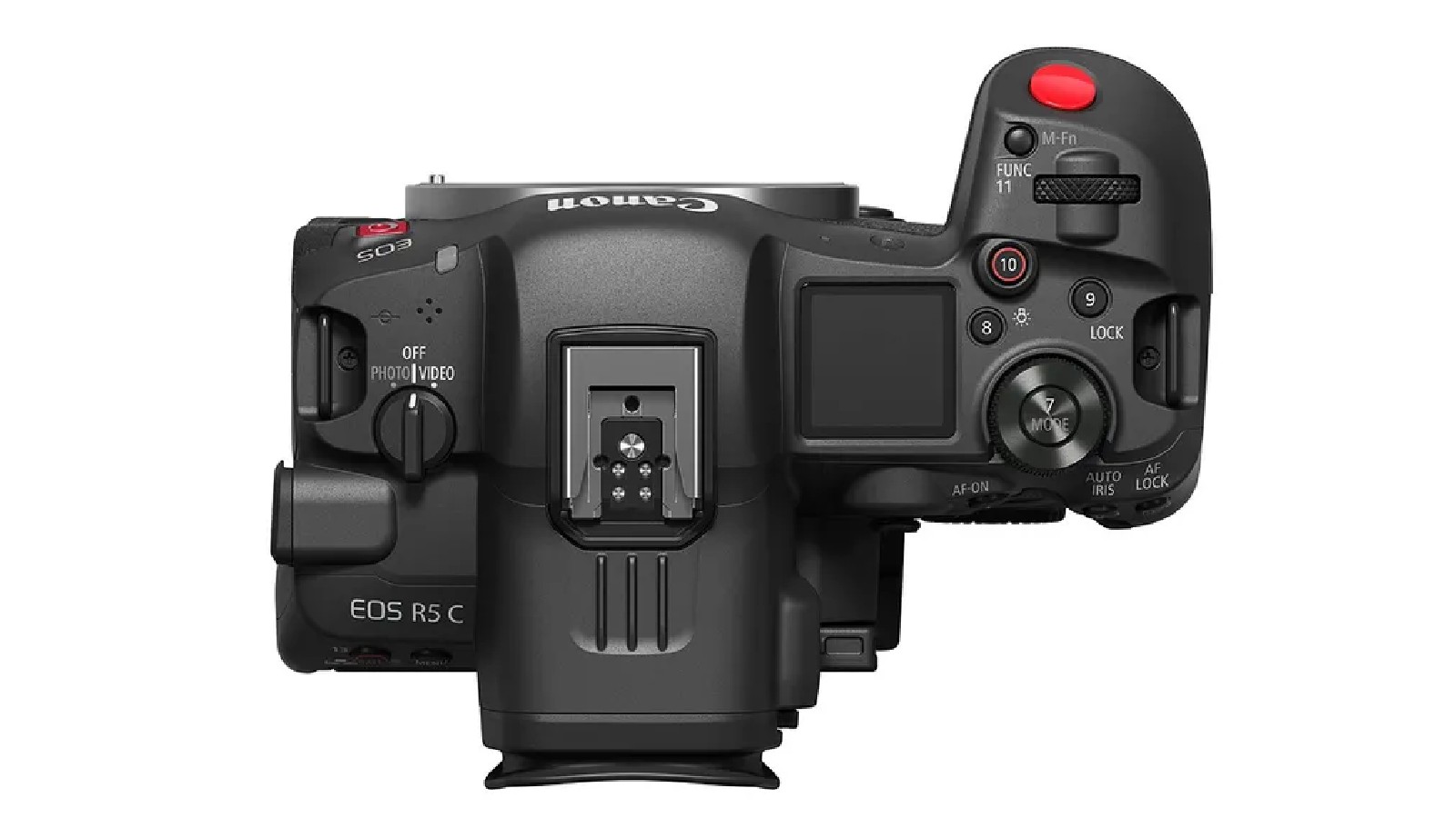 Canon anuncia la EOS R5 C, una cámara capaz de grabar video 8K y tomar fotos de 45MP.
