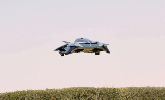 primera prueba vuelo vehiculo volador futurista volar evtol