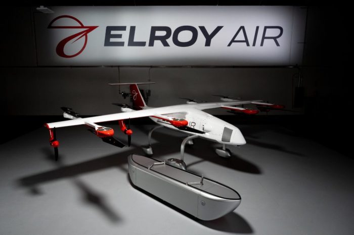 La imagen muestra la aeronave Chaparral de la compañía Elroy Air.