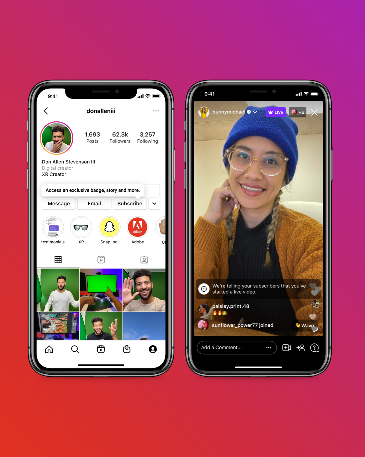 Instagram anuncia la llegada de suscripciones a la red social.