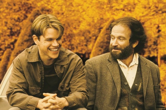 Las mejores películas en Peacock – Matt Damon y Robin Williams en Good Will Hunting (1997)