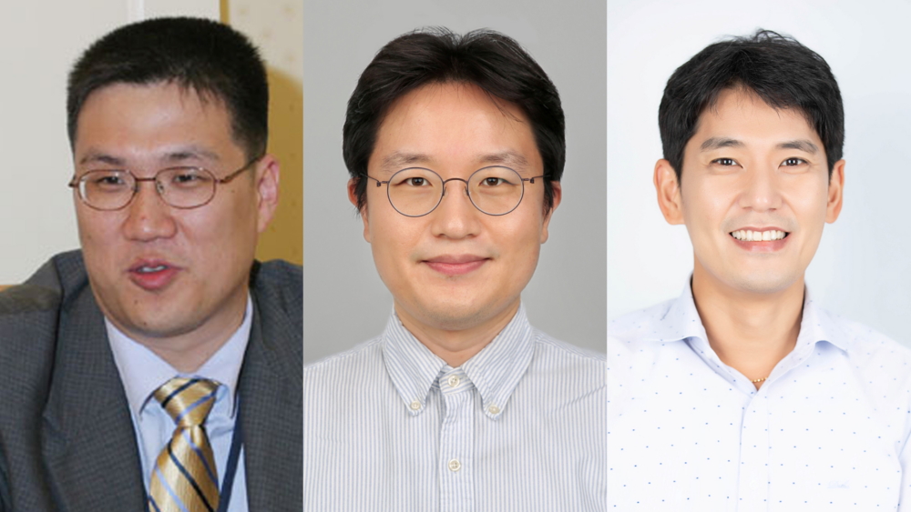 Dr. Donhee Ham, Fellow of SAIT and Professor of Harvard University, Dr. Seungchul Jung, Staff Researcher at SAIT and Dr. Sang Joon Kim, Vice President of Technology at SAIT