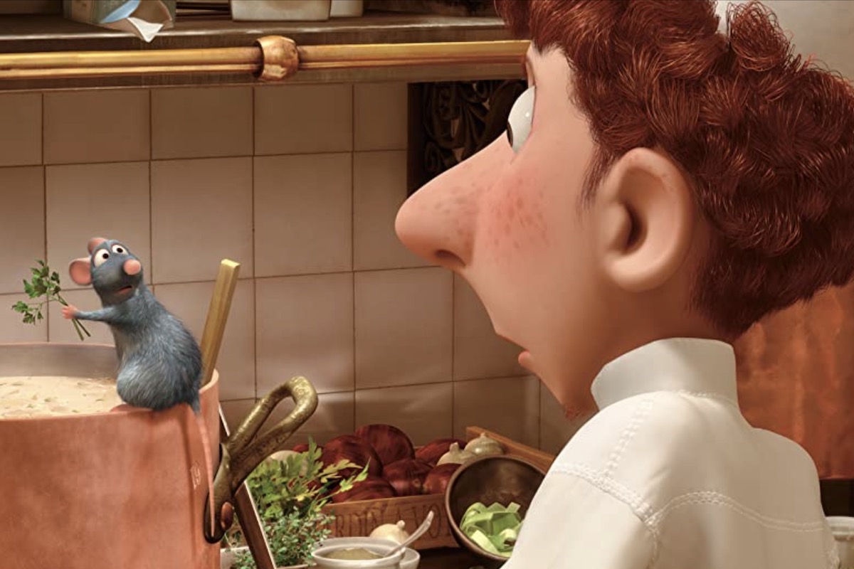 Escena de "Ratatouille" (2007).