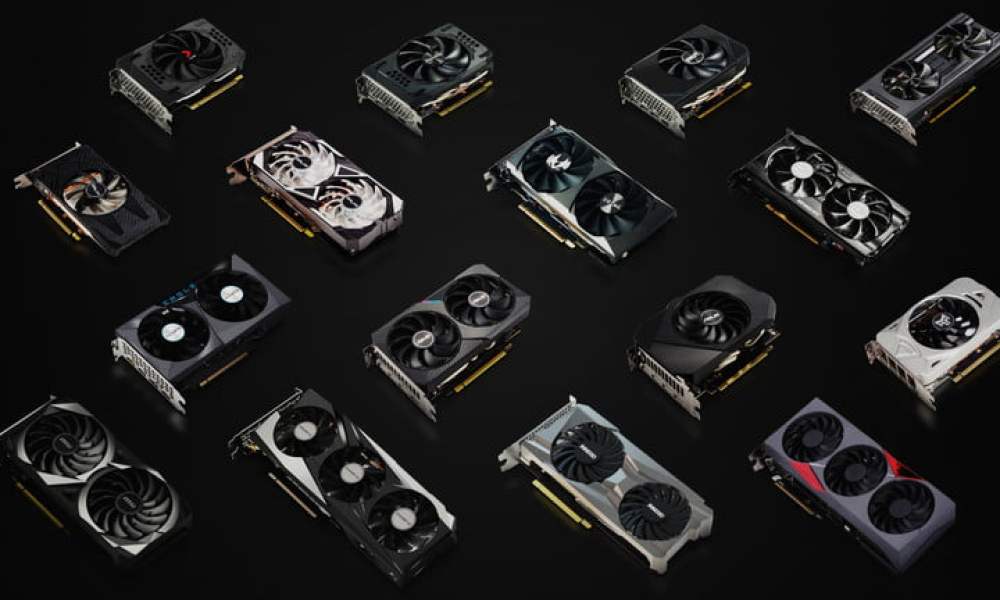 Varias versiones de la tarjeta gráfica RTX 3050. Para comparar a la Nvidia RTX 3050 vs. AMD RX 6500 XT.