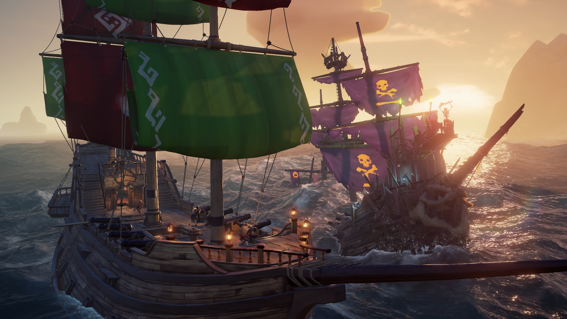 Escena de Sea of Thieves