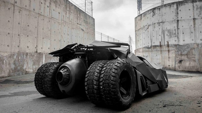 Un grupo de entusiastas de los vehículos eléctricos crea una réplica tamaño real del Batimóvil de películas como The Dark Knight Rises, de Christopher Nolan.