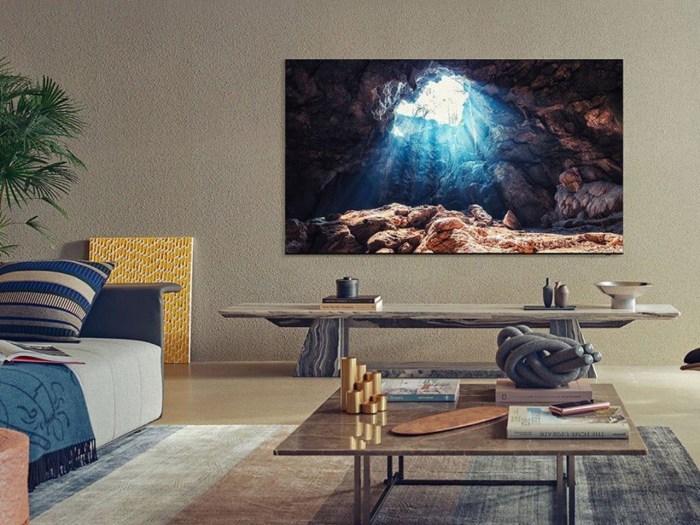 ver el super bowl en una samsung smart tv 8k 85 inch