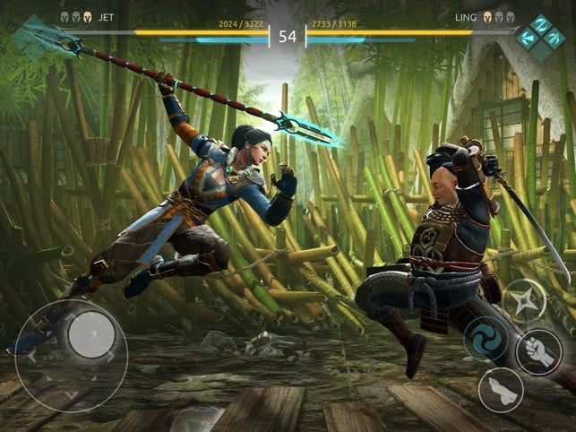 Shadow Fight Arena es uno de los mejores juegos para iPhone.