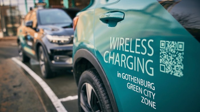 volvo carga inalambrica cars tests new wireless charging technology
