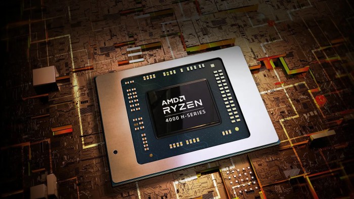 El chip Ryzen de la compañía AMD.