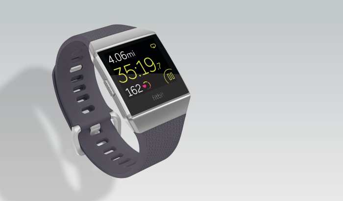 El smartwatch Ionic de la compañía Fitbit.