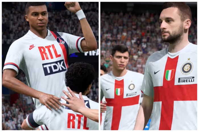 FIFA 2022 homenajea a Real Madrid, Milan y Liverpool con kits retro