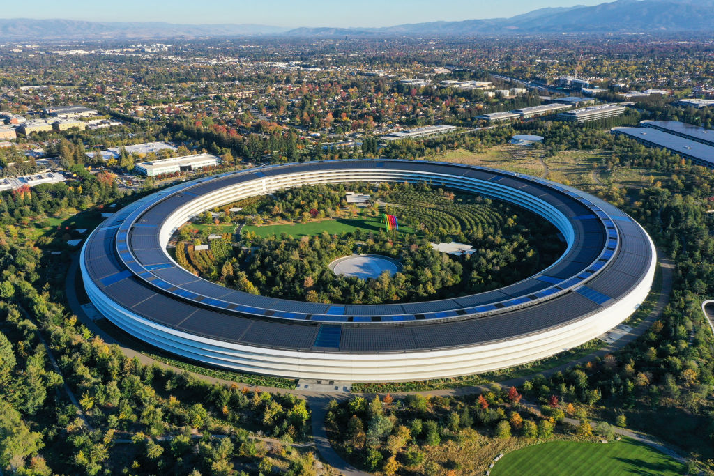 El Apple Park en Cupertino.