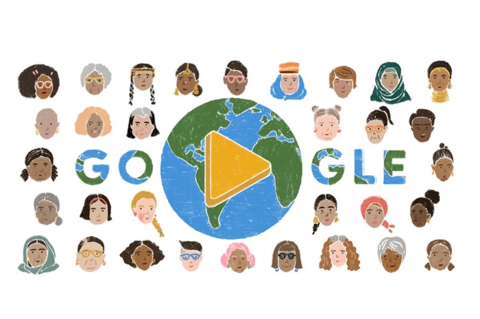 Google ensalza la vida cotidiana en el doodle del Día de la Mujer