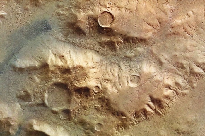 Montaña Nereidum de Marte