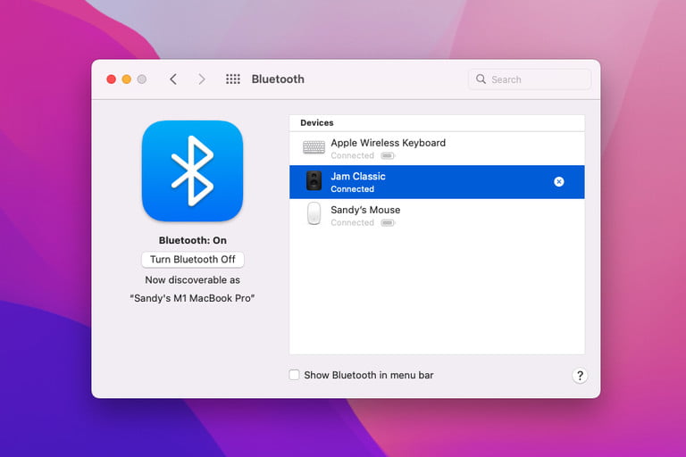 Cómo conectar accesorios bluetooth preferencias del sistema Mac dispositivo.