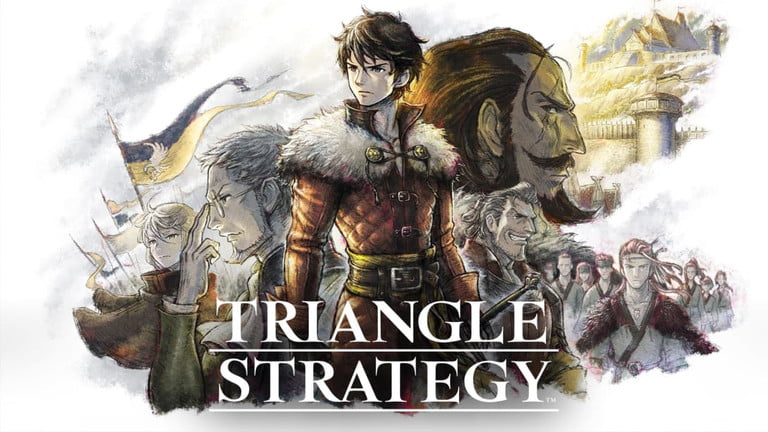 Imagen de los personajes del juego Una imagen del videojuego Project Triangle Strategy.