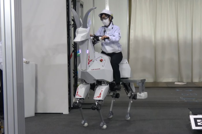 Los motivos tras Bex, el curioso robot cuadrúpedo de Kawasaki