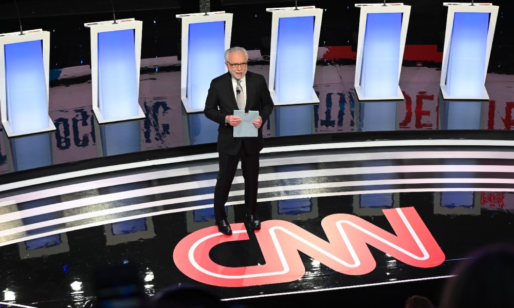 Wolf Blitzer en CNN