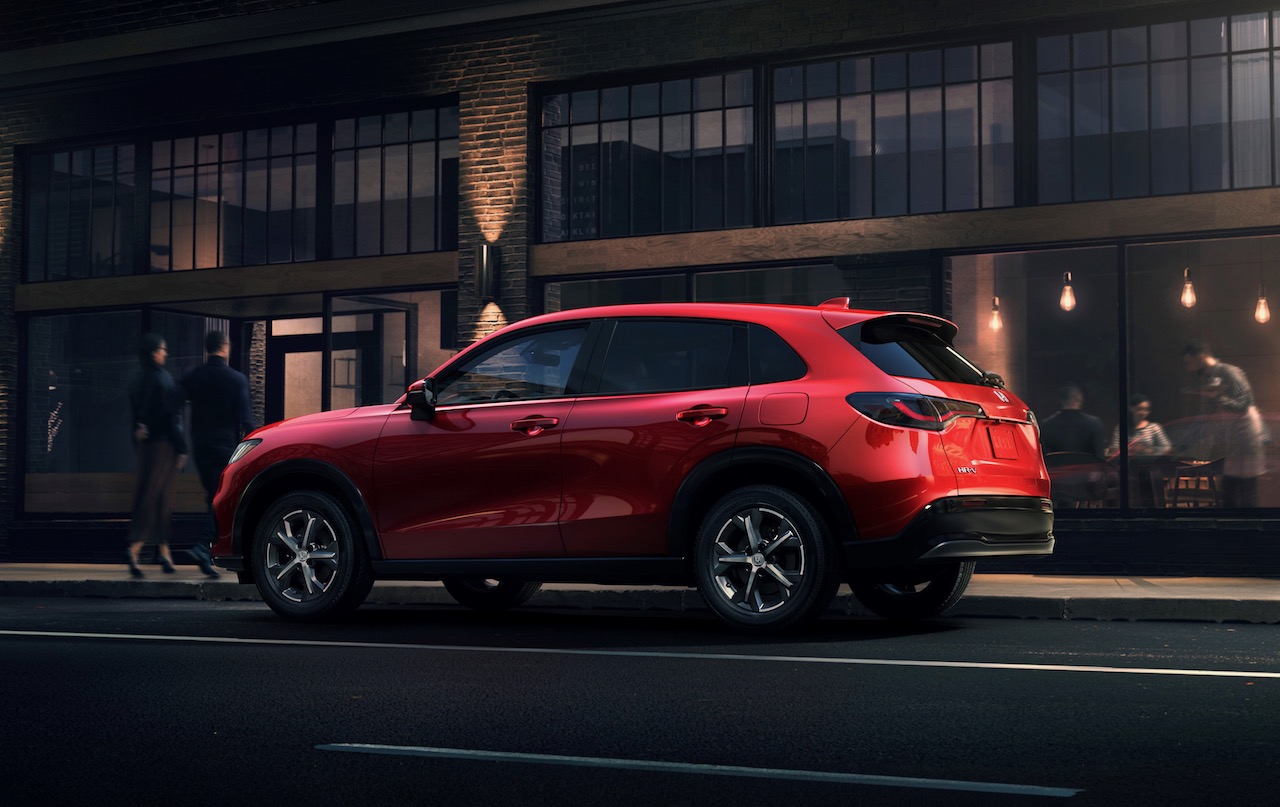 exterior honda hr v all new 2023 steps out with youthful  athletic styling
