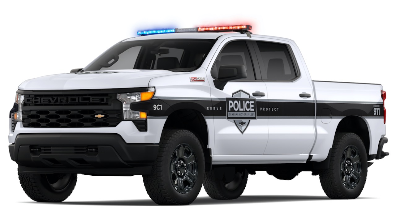Chevrolet revela la Silverado PPV para persecuciones policiales