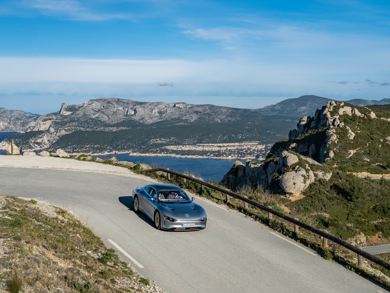 mercedes benz vision eqxx 621 millas carga