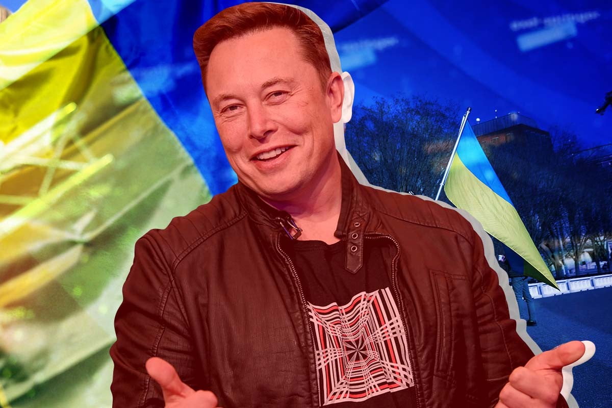 Elon Musk-Ucrania