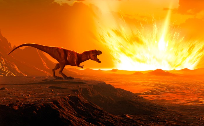 hallan dinosaurio murio impacto asteroide