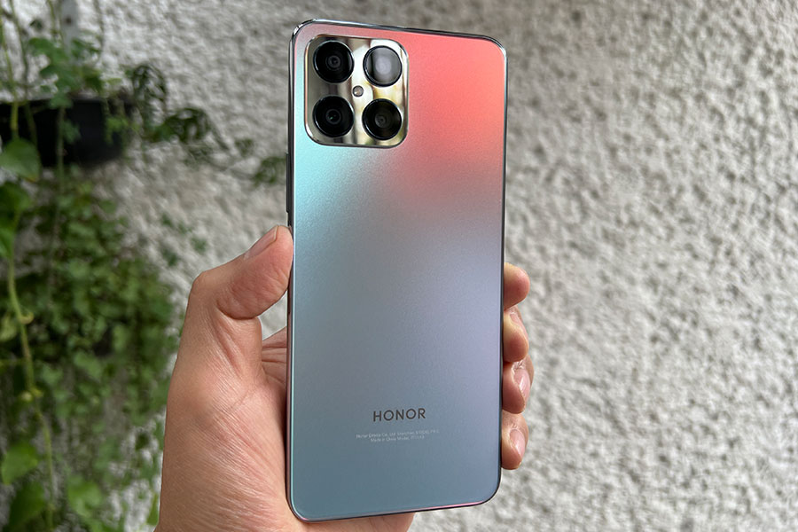 Honor X8 Smartphone, 128 GB, Color Azul, Desbloqueado