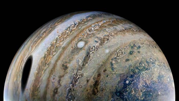 Ganímedes sombra a Júpiter