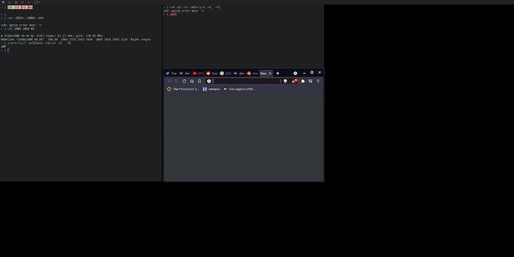 La relación de aspecto no coincide con el tamaño del monitor.